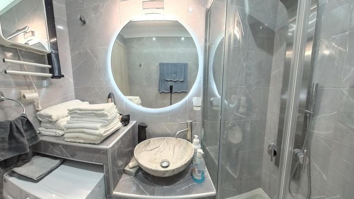 Cozy Sea View Apartment In Paralia Екстериор снимка